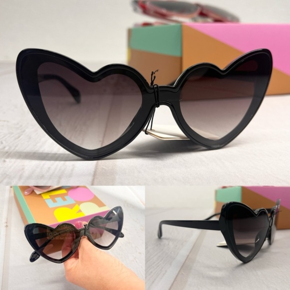 Retro Heart Shaped‎ Sunglasses for Women Vintage Heart Sunglasses for Party